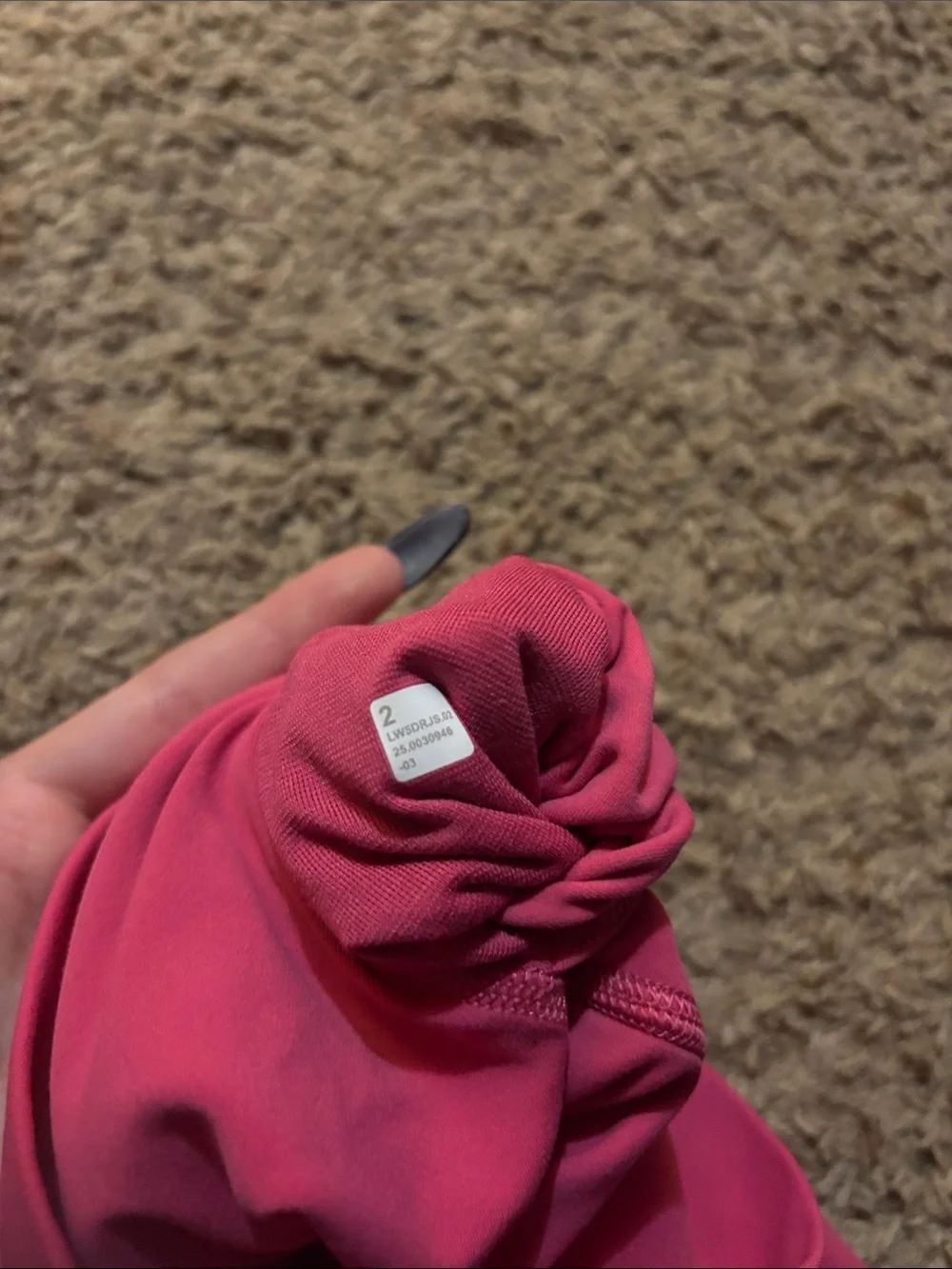 lululemon athletica Girls' Bright Pink Athletic Leggings